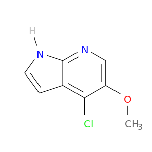 COc1cnc2c(c1Cl)cc[nH]2
