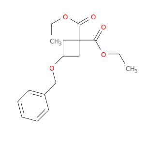 CCOC(=O)C1(CC(C1)OCc1ccccc1)C(=O)OCC