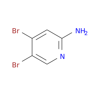 Nc1ncc(c(c1)Br)Br