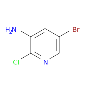 Brc1cnc(c(c1)N)Cl