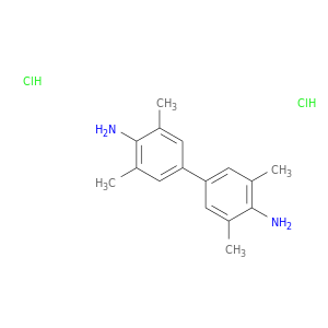 Cc1cc(cc(c1N)C)c1cc(C)c(c(c1)C)N.Cl.Cl