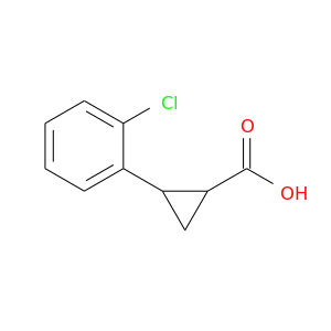 OC(=O)C1CC1c1ccccc1Cl