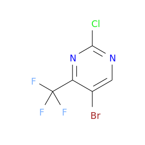 Clc1ncc(c(n1)C(F)(F)F)Br