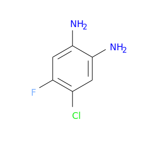 Nc1cc(Cl)c(cc1N)F