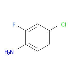 Clc1ccc(c(c1)F)N