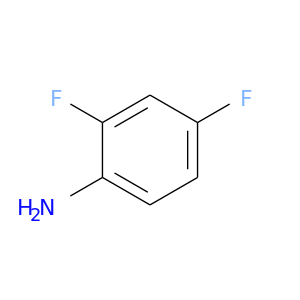 Fc1ccc(c(c1)F)N