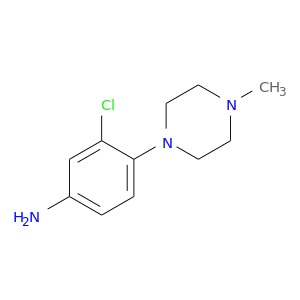 CN1CCN(CC1)c1ccc(cc1Cl)N