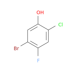 Clc1cc(F)c(cc1O)Br