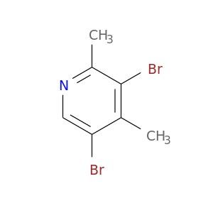 Brc1cnc(c(c1C)Br)C
