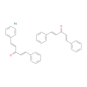 O=C(C=Cc1ccccc1)C=Cc1ccccc1.O=C(C=Cc1ccccc1)C=Cc1ccccc1.O=C(C=Cc1ccccc1)C=Cc1ccccc1.[Pd].[Pd]