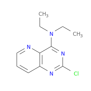 CCN(c1nc(Cl)nc2c1nccc2)CC