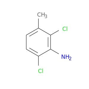 Clc1ccc(c(c1N)Cl)C