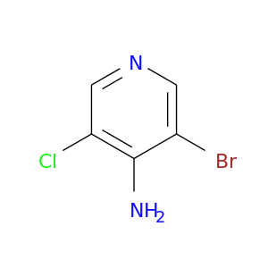 Nc1c(Cl)cncc1Br