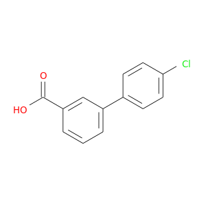 Clc1ccc(cc1)c1cccc(c1)C(=O)O