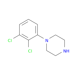 Clc1c(Cl)cccc1N1CCNCC1