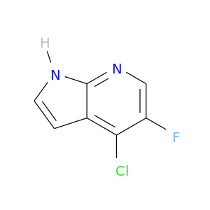 Fc1cnc2c(c1Cl)cc[nH]2