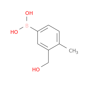 OCc1cc(ccc1C)B(O)O