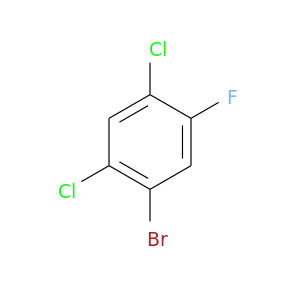 Fc1cc(Br)c(cc1Cl)Cl