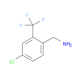 NCc1ccc(cc1C(F)(F)F)Cl