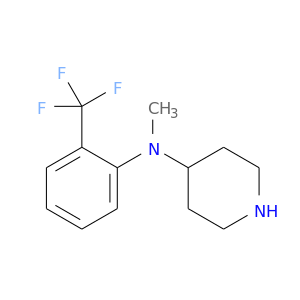 CN(c1ccccc1C(F)(F)F)C1CCNCC1