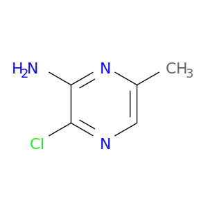 Cc1cnc(c(n1)N)Cl