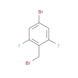 BrCc1c(F)cc(cc1F)Br