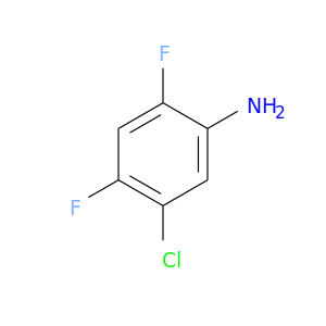 Nc1cc(Cl)c(cc1F)F