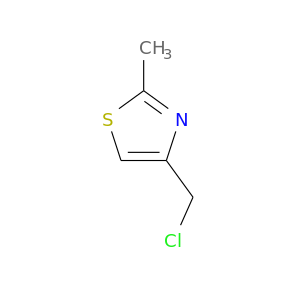 Cc1nc(cs1)CCl