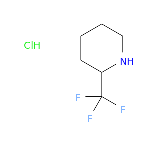 FC(C1CCCCN1)(F)F.Cl
