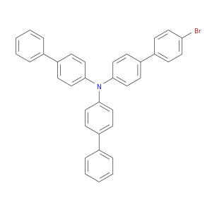 Brc1ccc(cc1)c1ccc(cc1)N(c1ccc(cc1)c1ccccc1)c1ccc(cc1)c1ccccc1