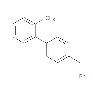 BrCc1ccc(cc1)c1ccccc1C#N