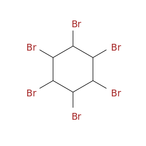 BrC1C(Br)C(Br)C(C(C1Br)Br)Br