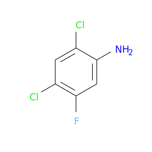 Nc1cc(F)c(cc1Cl)Cl