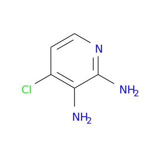 Nc1c(Cl)ccnc1N