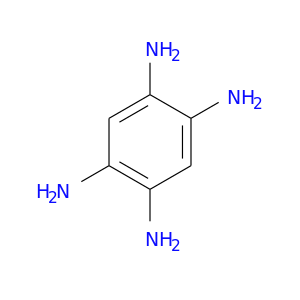 Nc1cc(N)c(cc1N)N