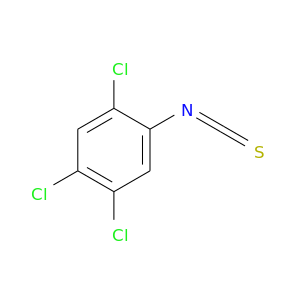 S=C=Nc1cc(Cl)c(cc1Cl)Cl