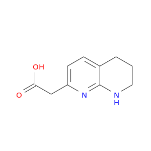 OC(=O)Cc1ccc2c(n1)NCCC2