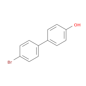 Oc1ccc(cc1)c1ccc(cc1)Br