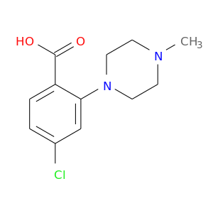 CN1CCN(CC1)c1cc(Cl)ccc1C(=O)O