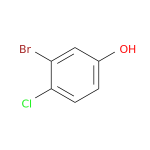 Oc1ccc(c(c1)Br)Cl