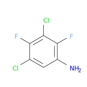 Fc1c(N)cc(c(c1Cl)F)Cl
