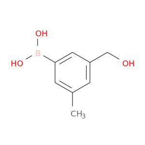 OCc1cc(C)cc(c1)B(O)O