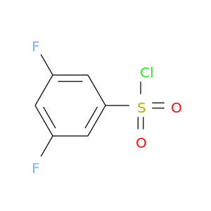 Fc1cc(cc(c1)F)S(=O)(=O)Cl