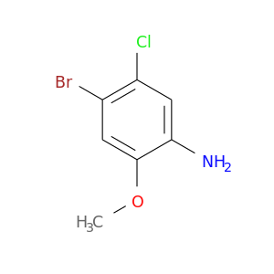 COc1cc(Br)c(cc1N)Cl
