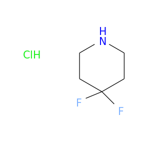 FC1(F)CCNCC1.Cl