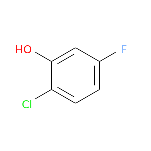 Fc1ccc(c(c1)O)Cl
