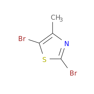 Brc1sc(c(n1)C)Br