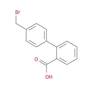 BrCc1ccc(cc1)c1ccccc1C(=O)O