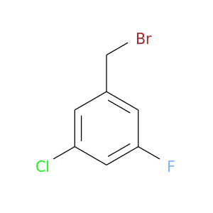 BrCc1cc(F)cc(c1)Cl
