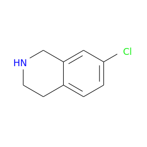 Clc1ccc2c(c1)CNCC2
